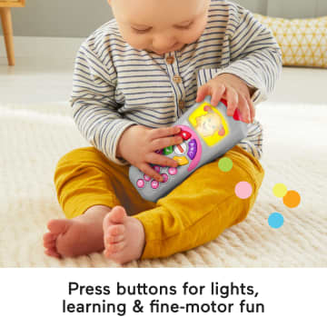 Fisher-Price Laugh & Learn Sis’ Remote Baby & Toddler Learning Toy With Music & Lights - Imagem 4 de 6