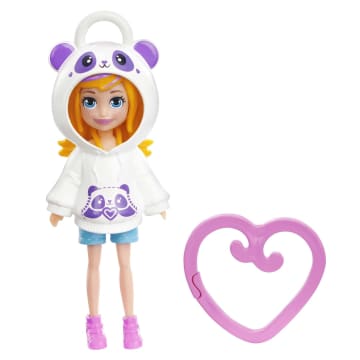 Polly Pocket Muñeca Hoodie Amigos Polly Panda - Imagen 1 de 5