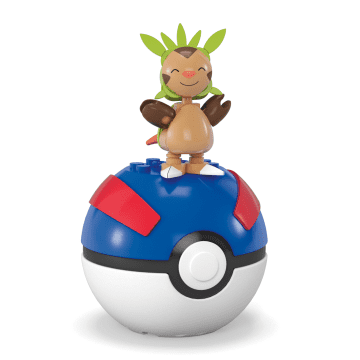 MEGA Pokémon Chespin Building Toy Kit, Poseable Action Figure (23 Pieces) For Kids - Image 3 of 6
