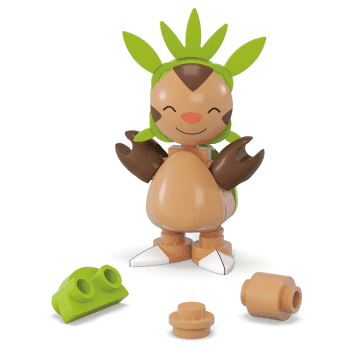 MEGA Pokémon Chespin Building Toy Kit, Poseable Action Figure (23 Pieces) For Kids - Image 4 of 6