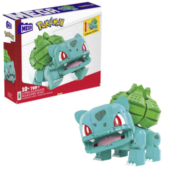 MEGA Pokémon Jumbo Bulbasaur Building Toy Kit, With 1 Action Figure (789 Pieces) For Kids - Imagen 1 de 4