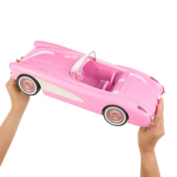 Hot Wheels Corvette Barbie Radiocommandée - Tirée du Film Barbie - Imagen 3 de 6