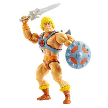 Masters Of The Universe Origins He-Man Action Figure, 5-inch, Articulation, Motu Toy Collectible
