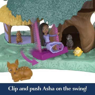 Disney's Wish Magical Star Playset with Asha of Rosas Mini Doll