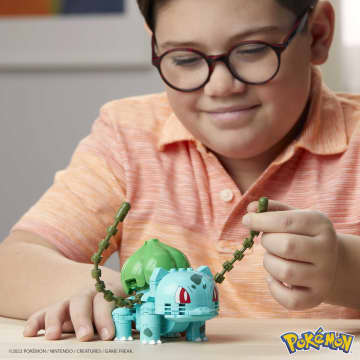 MEGA Pokémon Building Toy Kit Bulbasaur (175 Pieces) With 1 Action Figure For Kids