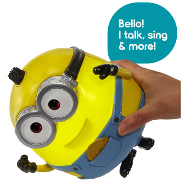 Minions Babble Otto Action Figure With Golden Stone Accessory, 35+ Sounds & Reacts To Motions
