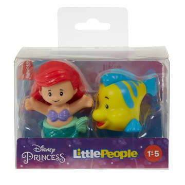 Fisher-Price Little People Princesses Disney Ariel et Polochon - Imagem 5 de 5