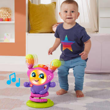 Fisher-Price Brinquedo para Bebês Dj Belle Pular e Aprender - Imagen 2 de 7