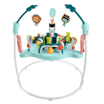 Fisher-Price Colorful Corners Jumperoo Baby Activity Center With Lights Music And Sounds