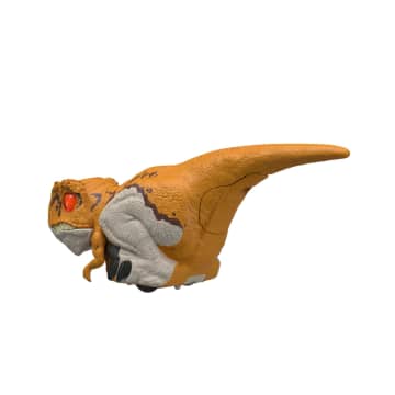 Jurassic World Dominion Uncaged Click Tracker Atrociraptor Orange Dinosaur Toy