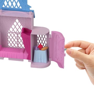 Disney Frozen Storytime Stackers Playset, Anna’s Arendelle Castle Dollhouse With Small Doll - Imagen 4 de 6