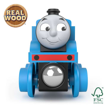 Fisher-Price Thomas & Friends Wooden Railway Thomas Engine - Imagen 3 de 6