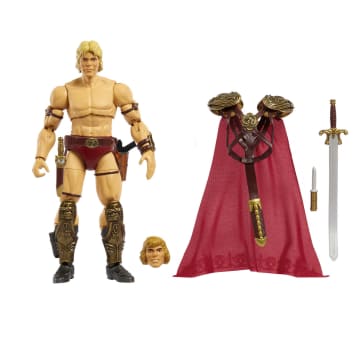 Masters of the Universe Masterverse Figura de Ação Deluxe He-Man de 7