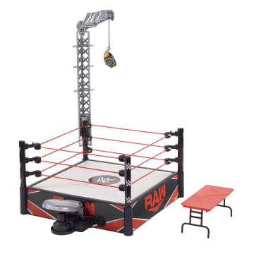 WWE Wrekkin Kickout Ring Playset With Ref Mode & Launcher Mode