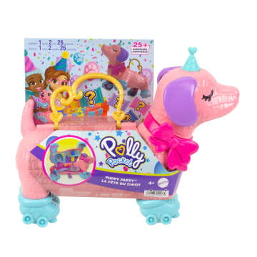 Polly Pocket La Fête des Chiots, 2 Poupées - Imagen 6 de 6