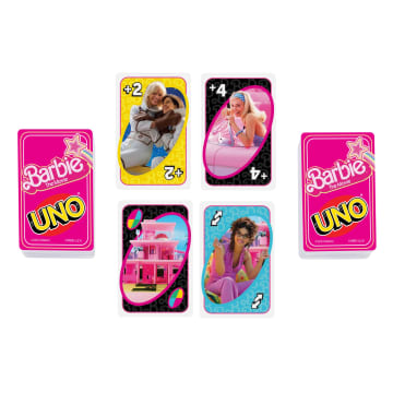 UNO Barbie the Movie Card Game, Inspired By the Movie