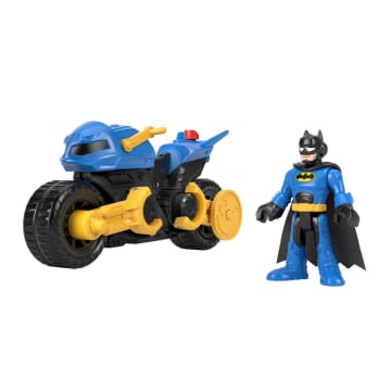 Imaginext DC Super Friends Vehículo de Juguete Batimoto & Batman - Imagem 1 de 6