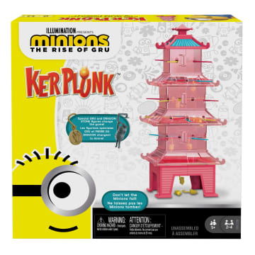 Kerplunk Kids Game Featuring Minions: the Rise Of Gru, For 5 Year Olds And Up