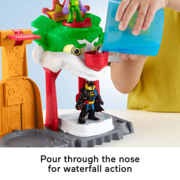 Imaginext DC Super Friends Batman Playset With Color Changing Action, the Joker Funhouse - Imagem 5 de 6