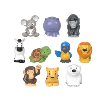 Fisher-Price® Little People® Coffret de 10 Figurines D’Animaux