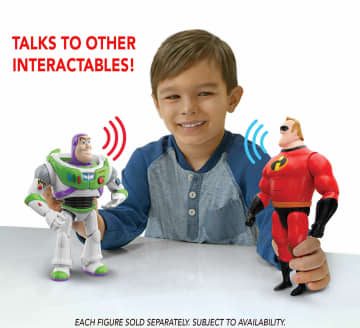 Pixar interactables interactive Talking Figure Toy Story Buzz Lightyear