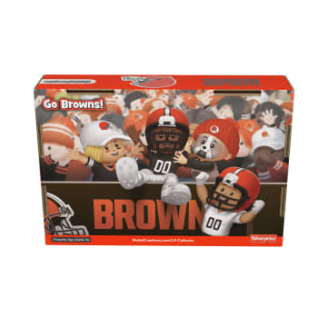 Little People Collector Cleveland Browns Special Edition Set For Adults & NFL Fans, 4 Figures - Image 6 of 6