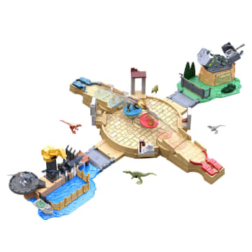 Jurassic World Conjunto de Brinquedo Mini Arena de Batalha - Imagen 6 de 7