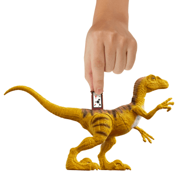Jurassic World Strike Attack Velociraptor Dinosaur Toy With Single Strike Action - Image 4 of 6