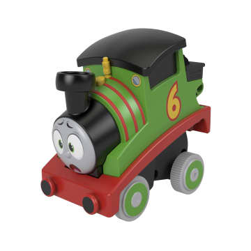 Thomas & Friends Press 'n Go Stunt Percy Racing Toy Train For Preschool Kids