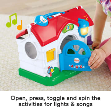 Fisher-Price Laugh & Learn Puppy's Activity Home Electronic Learning Playset For Infants & Toddlers - Imagen 4 de 6