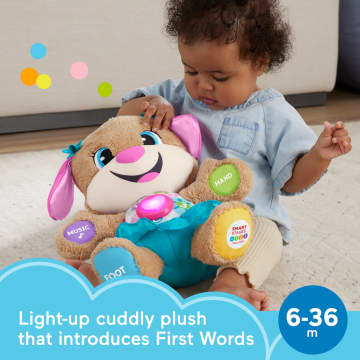 Fisher-Price Laugh & Learn Smart Stages Sis Plush Baby Learning Toy With Lights & Music - Image 2 of 5