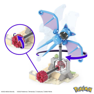 MEGA Pokémon Juguete de Construcción Mundo de Aventura de Zubat - Imagen 4 de 6