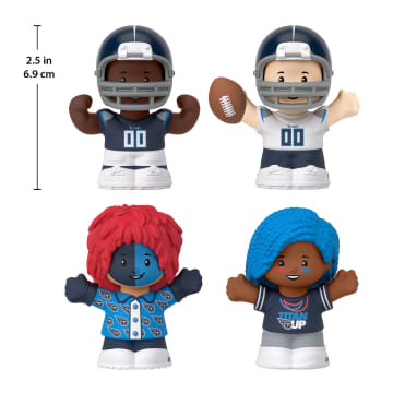 Little People Collector Tennessee Titans Special Edition Set For Adults & NFL Fans, 4 Figures