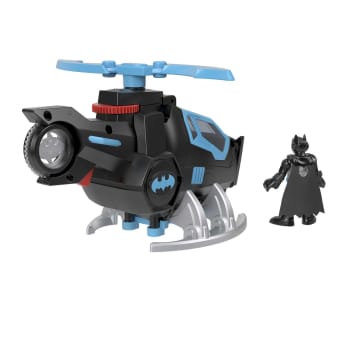 Imaginext DC Super Friends Veículo de Brinquedo O Helicóptero de Batman - Imagen 5 de 6