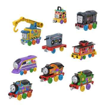 Thomas & Friends Thomas’ 7 Days Of Surprises Gift Set Of Diecast Toy Trains & Vehicles, 10 Pieces