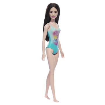 Barbie Fashion & Beauty Boneca Praia com Maiô Azul - Imagem 2 de 5