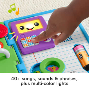 Fisher-Price Laugh & Learn 123 Schoolbook Electronic Infant Activity Toy