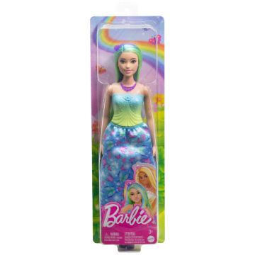 Barbie Fantasía Muñeca Doncella Vestido de Ensueño Verde - Imagen 6 de 6