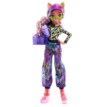 Monster High Scare-Adise Island Clawdeen Wolf Fashion Doll With Swimsuit & Accessories
