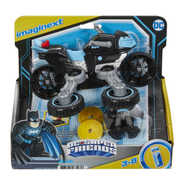 Imaginext DC Super Friends Vehículo de Juguete Bat-Tech y Figura de Acción - Image 6 of 6