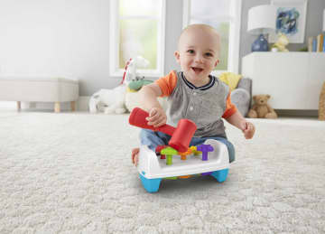 Établi Recto-Verso de Fisher-Price, Jouets à 2 Côtés Pour Bébés et Tout-Petits - Image 2 of 5