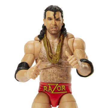 WWE Action Figures | Ultimate Razor Ramon Toy Figure And Accessories