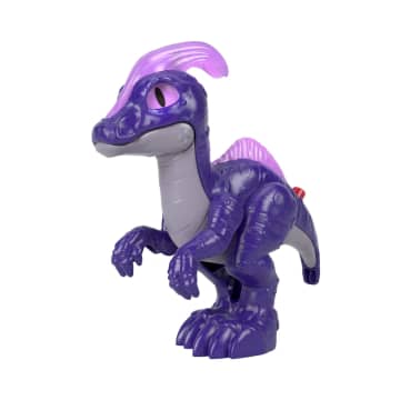 Imaginext Jurassic World Dinosaurio de Juguete Parasaurolofós Deluxe XL - Imagen 4 de 6