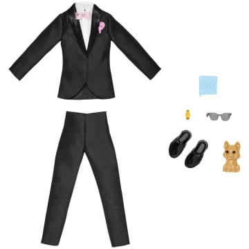 Barbie Clothes, Groom Fashion Pack For Ken Doll On Wedding Day