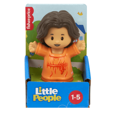 Little People Brinquedo para Bebês Figura de Mamãe de Vestido Vermelho