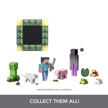 Minecraft Toys 3.25-inch Action Figures Collection, Gifts For Kids
