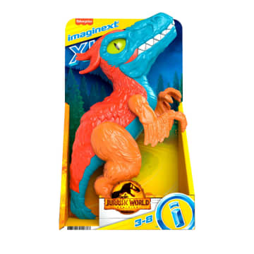 Imaginext Jurassic World Dinosaurio de Juguete Pyroraptor XL - Imagen 6 de 6