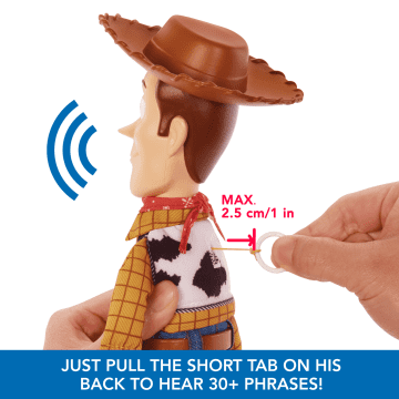 Disney And Pixar Toy Story Roundup Fun Woody Large Talking Figure, 12 inch
