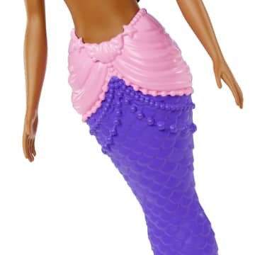 Barbie Fantasía Muñeca Sirena Aleta Morada con Rosa - Imagen 4 de 4