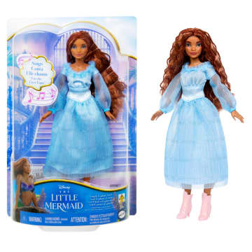 Disney the Little Mermaid Sing & Discover Ariel Fashion Doll - Imagem 1 de 6